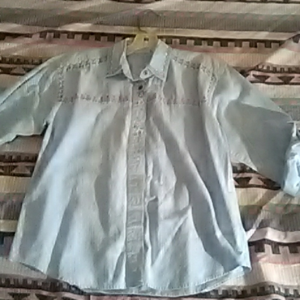 Koret City Blues Chambray Shirt